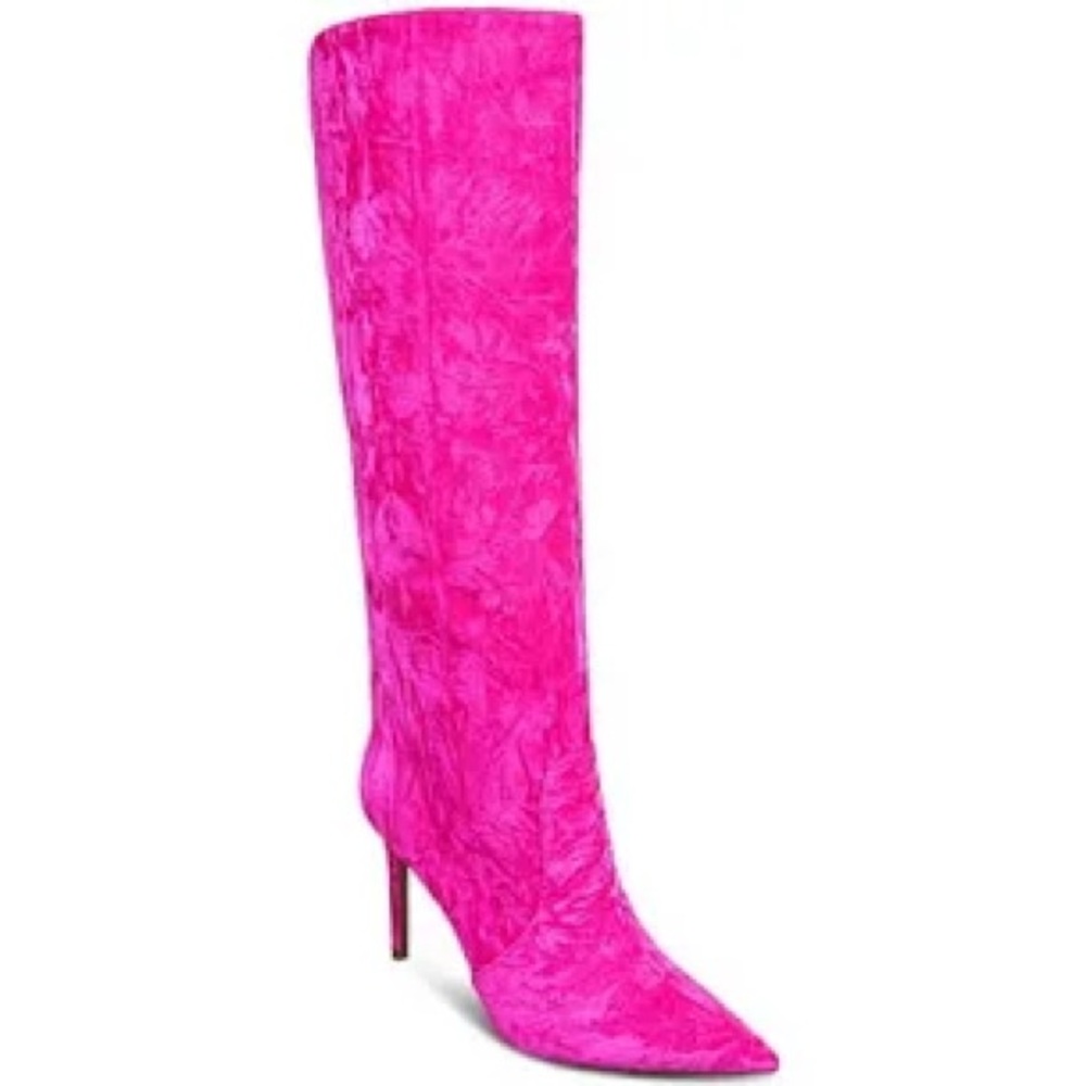 INC International Concepts Vibrant Pink Heeled Boots